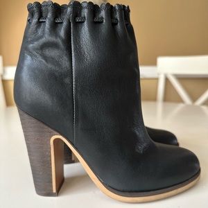 See by Chloe Goat Ruched Bootie Size 36